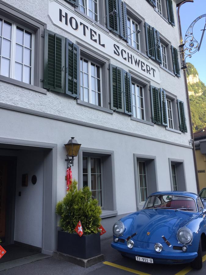 Hotel Schwert Näfels Buitenkant foto