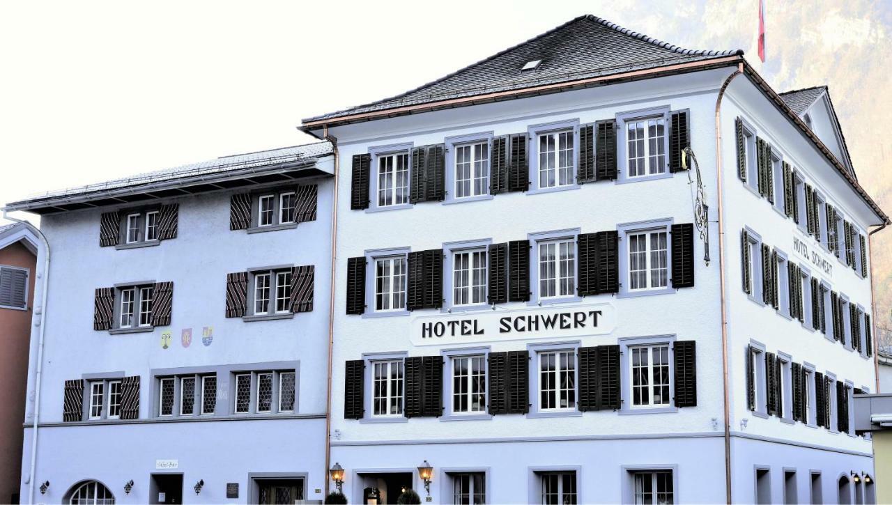 Hotel Schwert Näfels Buitenkant foto